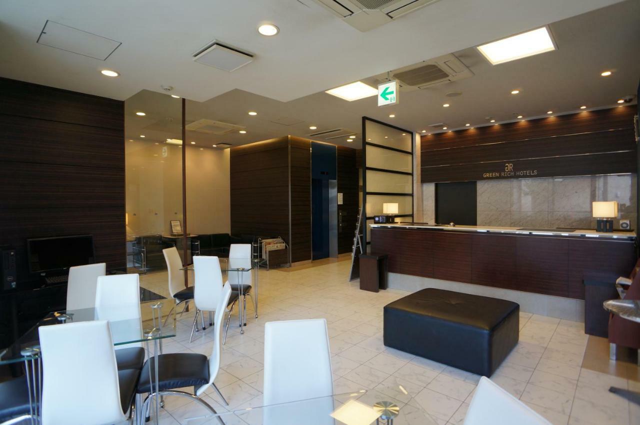Green Rich Hotel Hiroshima Shinkansenguchi Exterior foto
